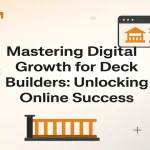 Title graphic with deck building icons, digital growth symbols, and analytics elements on a soft gradient