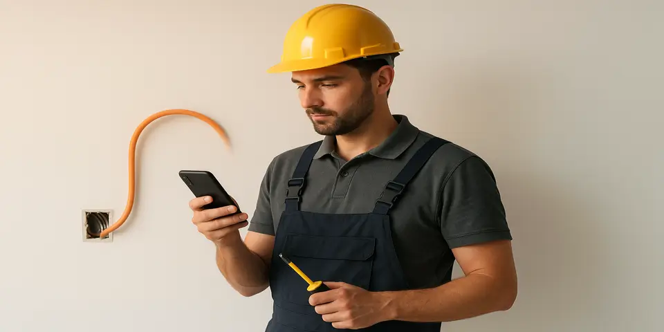 Professional reviewing digital performance data to optimize marketing efforts