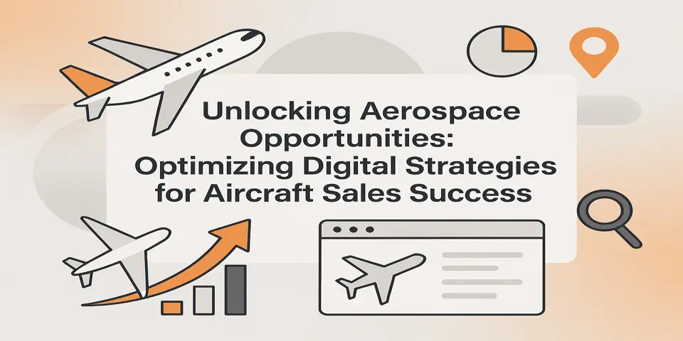 Unlocking Aerospace Opportunities: Optimizing Digital Strategies for Aircraft Sales Success