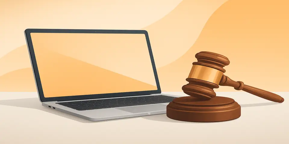 Hyper-real digital device displaying analytics visuals for modern auction insights.