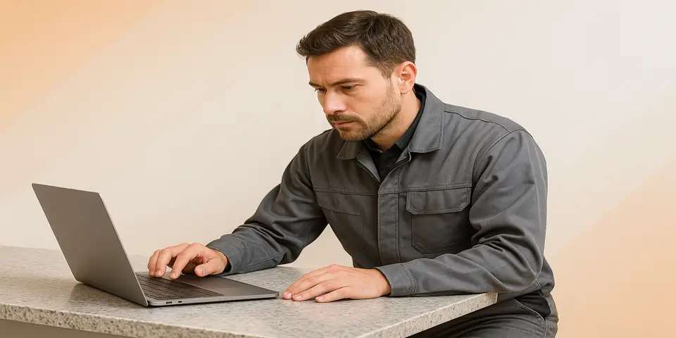 Hyper-real AI processor symbolizing intelligent performance in modern manufacturing.