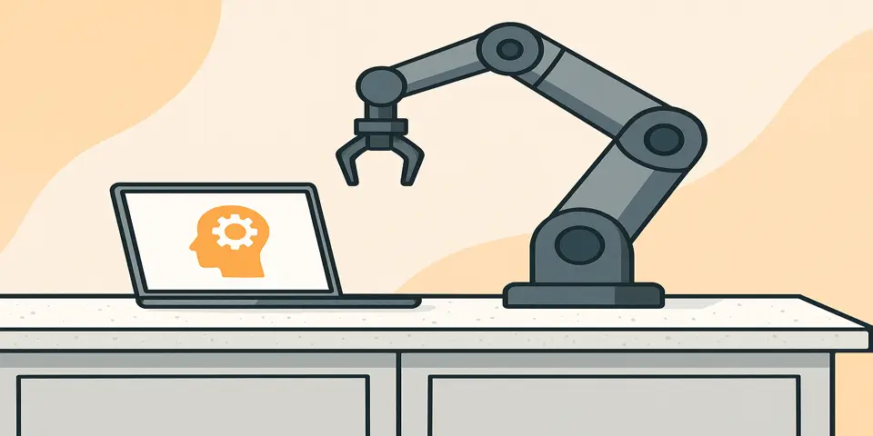 Hyper-real digital device displaying manufacturing analytics for improved production workflows.