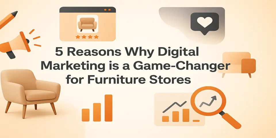 5 Reasons Why Digital Marketing is a Game-Changer for Furniture Stores