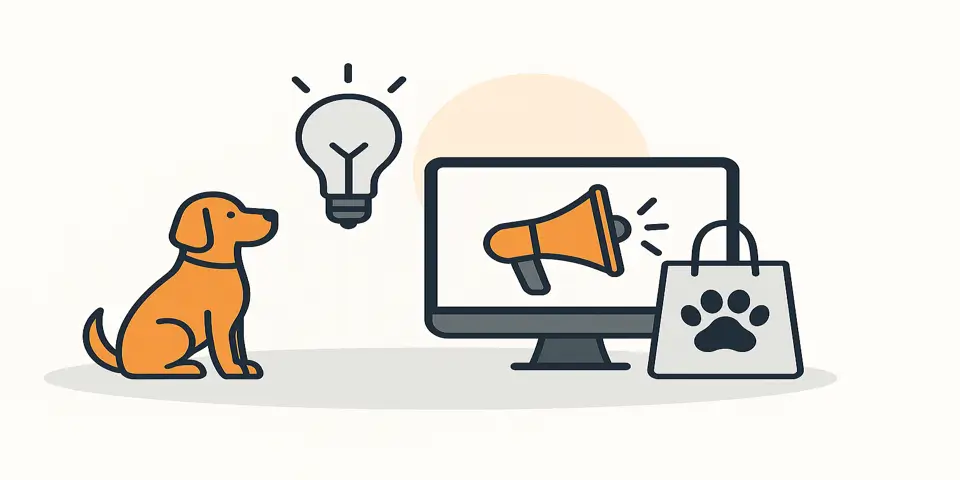 Minimal abstract shapes illustrating innovation, digital connectivity, and strategic business direction.