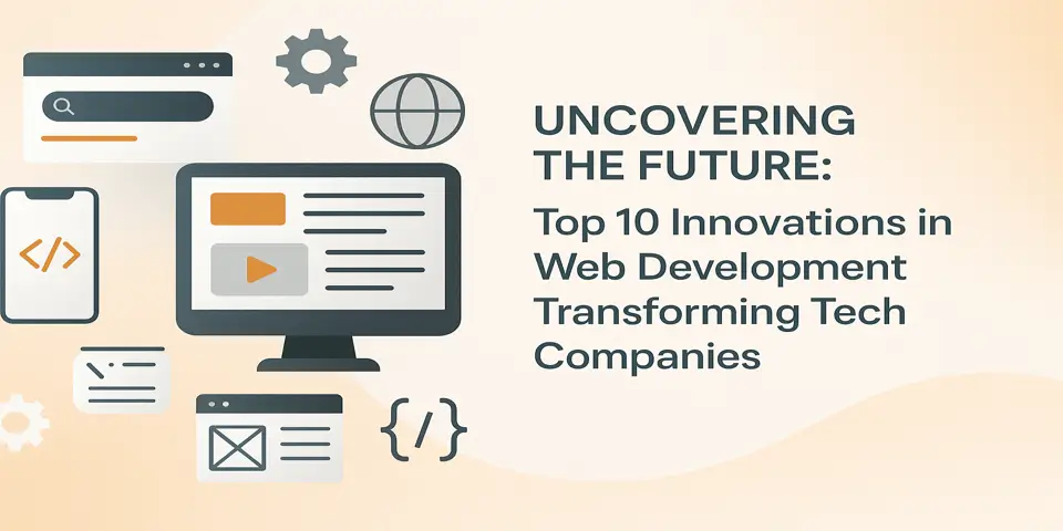 Uncovering the Future: Top 10 Innovations in Web Development Transforming Tech Companies