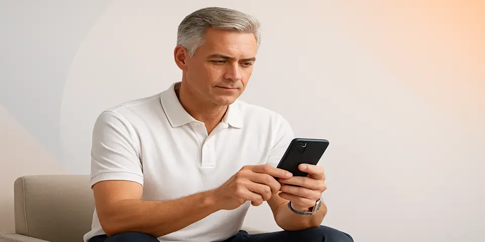 Professional analyzing marketing insights to improve country club visibility and member engagement.