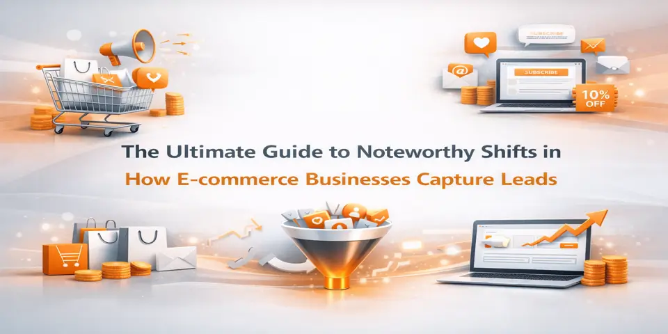A visual representation of evolving ecommerce lead strategies.