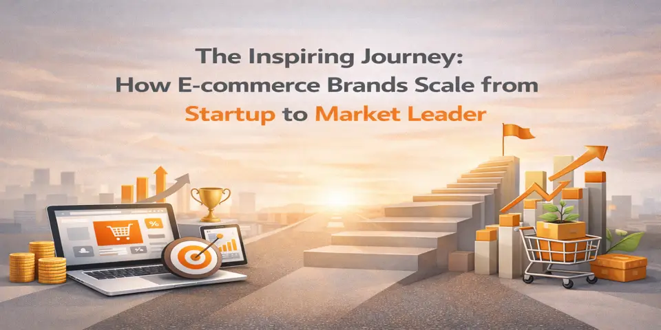 The Inspiring Journey: How E-commerce Brands Scale from Startup to Market Leader
