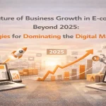 Future e commerce business growth strategy with digital marketplace elements