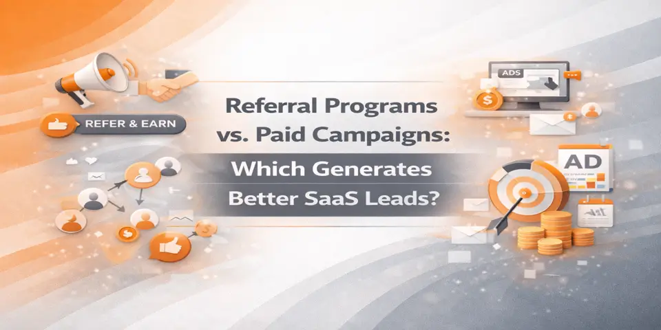 Referral Programs vs Paid Campaigns for SaaS Lead Growth