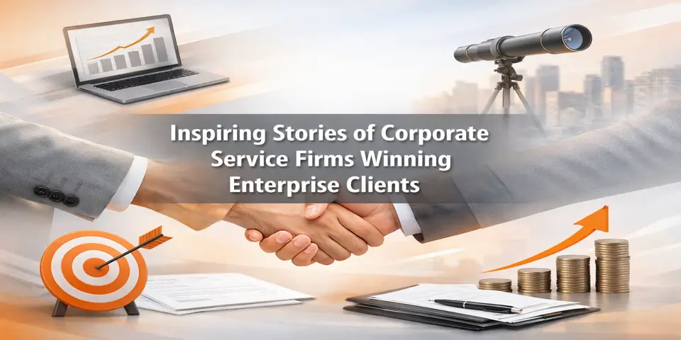 Inspiring Stories of Corporate Service Firms Winning Enterprise Clients