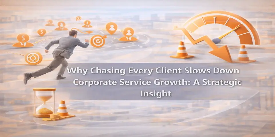 Why Chasing Every Client Slows Down Corporate Service Growth: A Strategic Insight