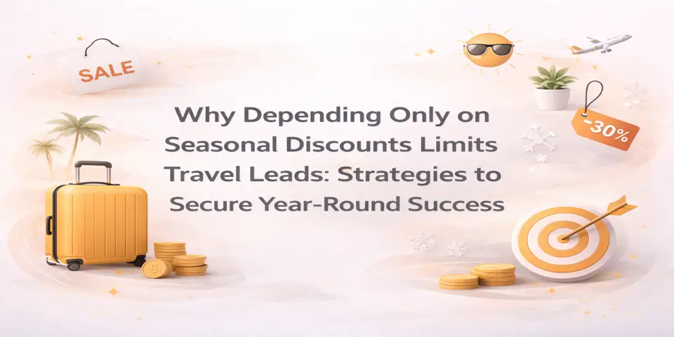 Why Depending Only on Seasonal Discounts Limits Travel Leads: Strategies to Secure Year-Round Success