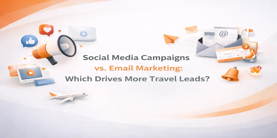 Travel marketing strategy comparison: social media campaigns vs. email marketing