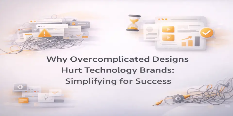 Why Overcomplicated Designs Hurt Technology Brands: Simplifying for Success