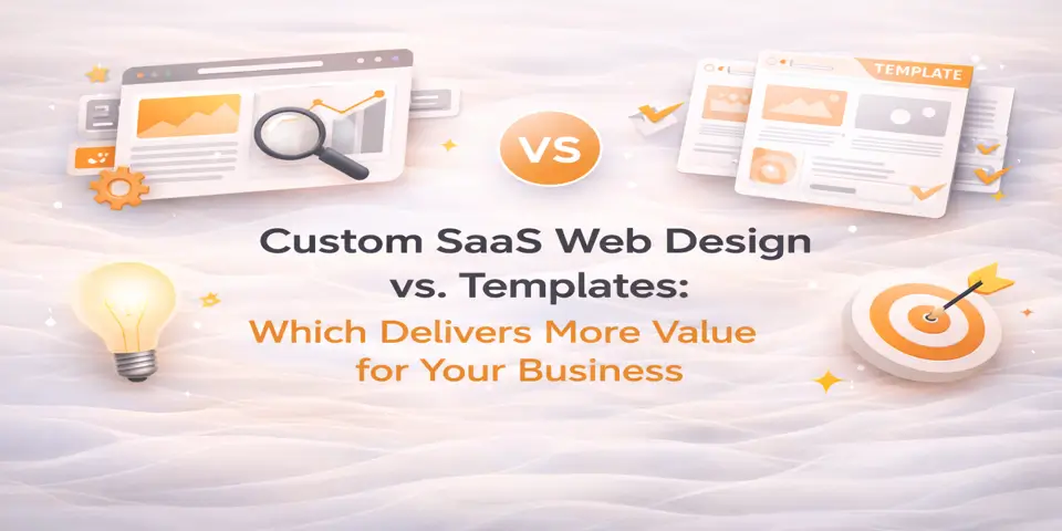 Custom SaaS Web Design vs. Templates: Which Delivers More Value for Your Business