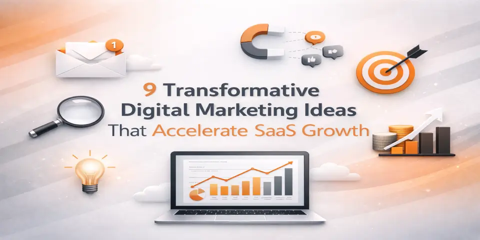 9 Transformative Digital Marketing Ideas That Accelerate SaaS Growth
