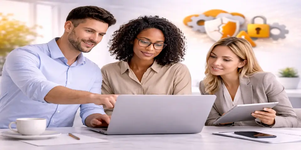 SaaS team analyzing weak IT systems affecting credibility and security