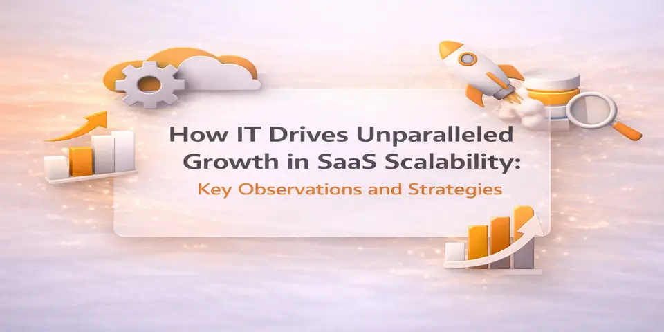 How IT Drives Unparalleled Growth in SaaS Scalability: Key Observations and Strategies