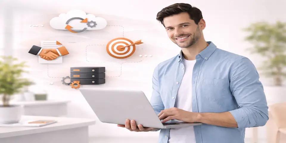 SaaS professional managing outsourcing strategy and business growth operations