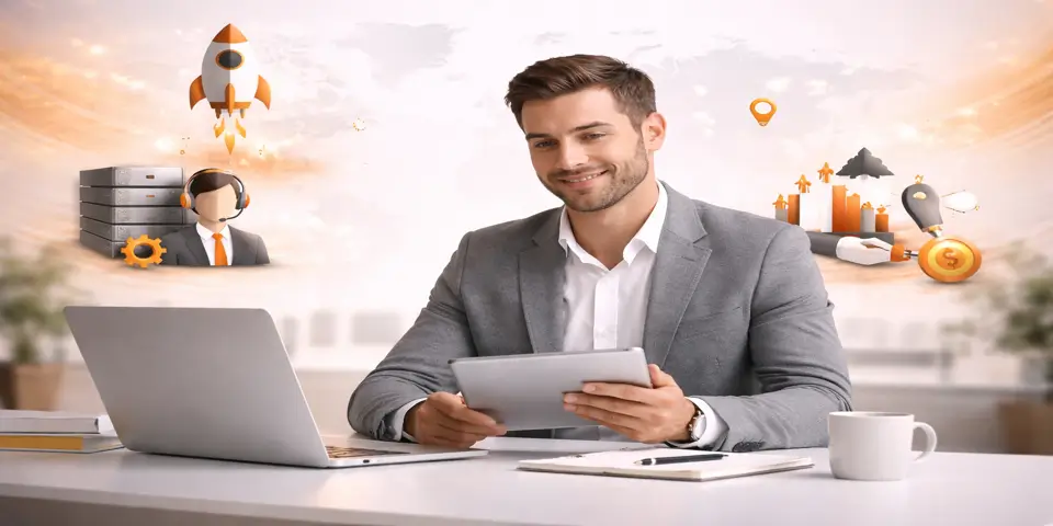 SaaS professional managing outsourcing strategy to drive business growth