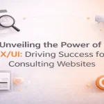 ux ui design driving success for consulting websites with modern interface elements