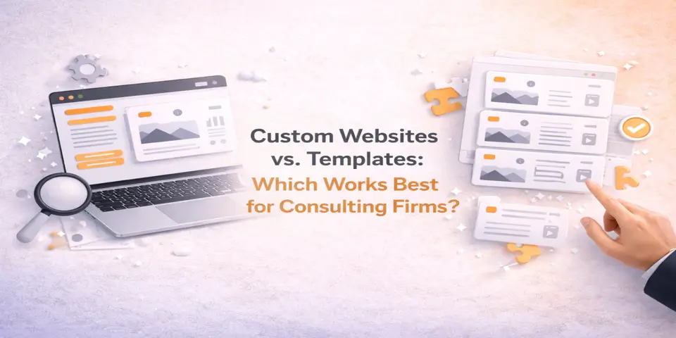 Custom Websites vs. Templates: Which Works Best for Consulting Firms?