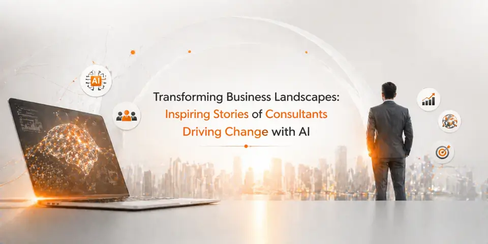 transforming business landscapes inspiring stories of consultants driving change with AI featured banner