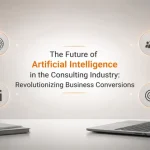 future of artificial intelligence in consulting industry featured banner for business transformation and conversions