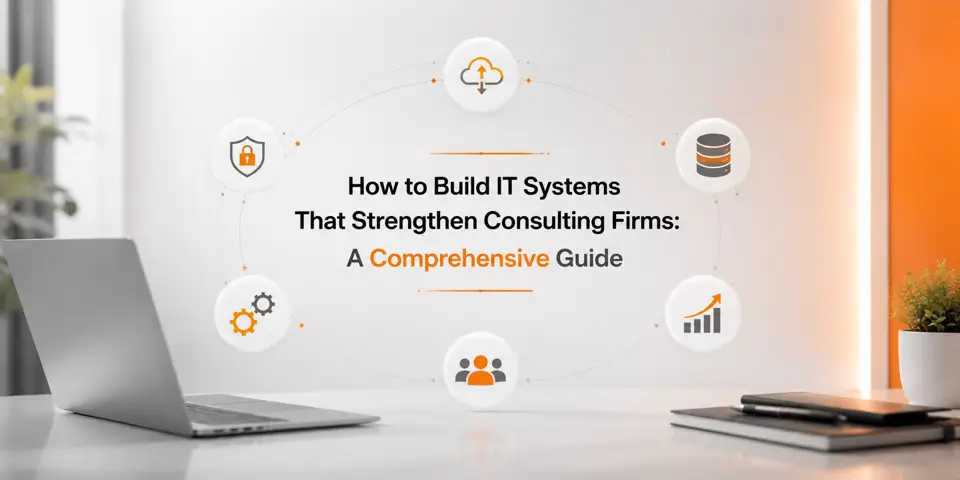 Modern IT systems strengthening consulting firms with secure digital infrastructure