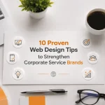 Modern web design tips helping corporate service brands build a stronger online presence