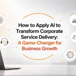 AI transforming corporate service delivery through intelligent automation and business innovation