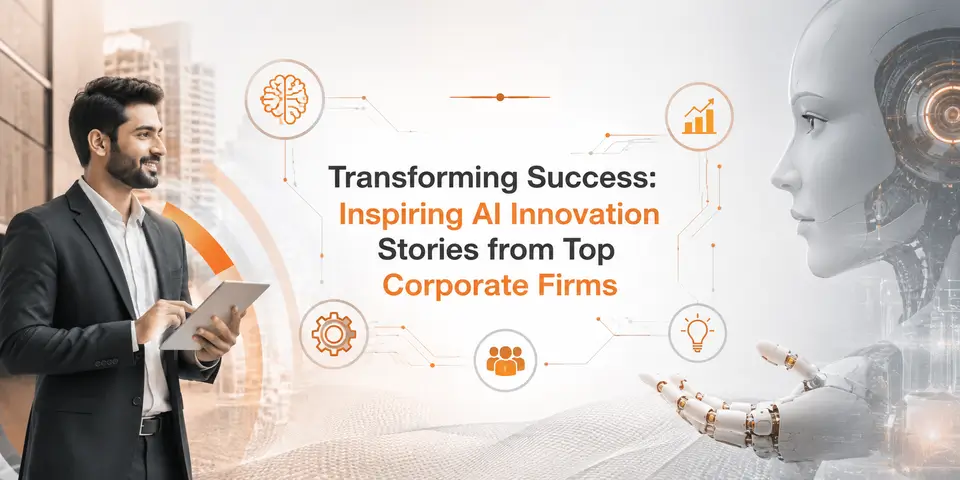 AI innovation transforming corporate firms through technology, automation, and business growth